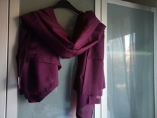 Original verpackter bpc living Vorhang/Deko-Freihandbogen beere/weinrot nagelneu