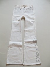 Wrangler JONI SPECIAL Schlag Jeans Hose W 29 /L 32 Weiß ! White Schlaghose RAR !