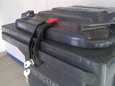 Mülltonnenverriegelung, Mülltonnenschloss 60 - 360 Liter VS mit mehr Schlüssel