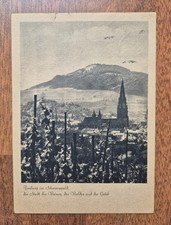 Postkarten mit seltener Ansicht aus Freiburg - Feldpost Winterhilfswerk