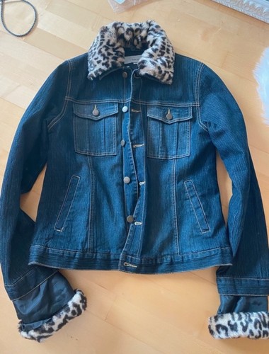 Y2k jeansjacke denim blau - denim, mit