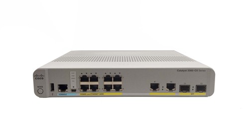 Cisco c3560cx 8pc 8 port - cisco, ws-c3560cx-8pc-s