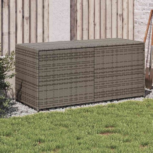 Gartentruhe grau 283l poly - gartentruhe,