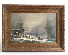 öl gemälde groß 121cm - Öl,