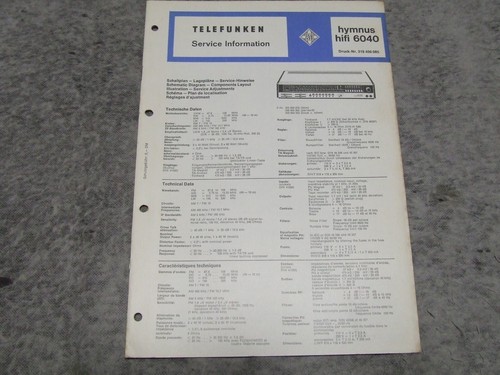 Schaltplan service manual für - schaltplan,