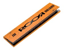 10 Heftchen ROOR Unbleached Slim Kingsize Papers, 32 Papers pro Heftchen