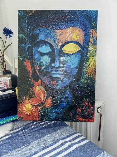 Buddha gerahmtes wandbild - buddha,
