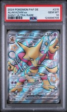 2025 Pokemon Karte Simsala ex 215/091 Paldeas Schicksale Deutsch PSA 10