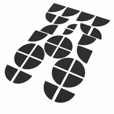 Emblem Corners Matte Black For