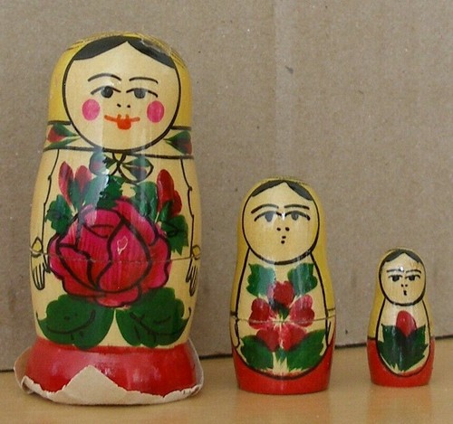Russische matrjoschka - russische,