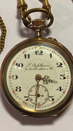 Taschenuhr teils 800 silber - taschenuhr,,