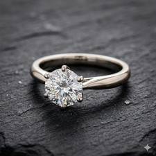 3x Ring Rohlinge Solitär