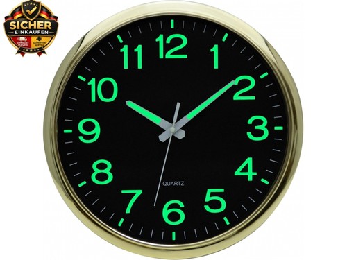 Beleuchtet wanduhr ohne - beleuchtet,