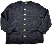 Hammerschmid Trachten Luxus-Walkloden-Jacke Handarbeit Schwarz 58 XXXL