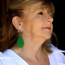 Ohrringe Klappbügel Golden