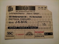 Sammler Ticket 96/97 SG