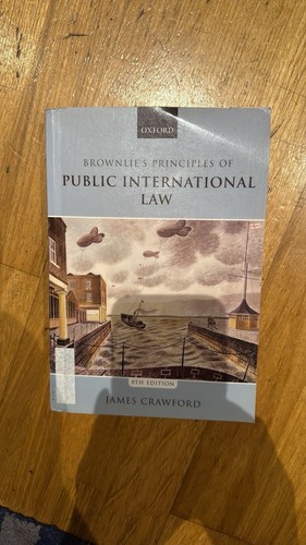 Brownlie principles of - principles,