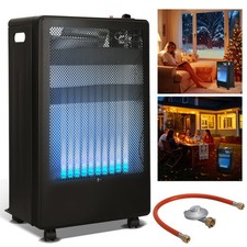 Gasofen Gasheizer Heizgerät 3,8 kW Blaue Flamme Gasheizung Camping Heizstrahler