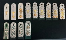 Satz Schulterstücke für Verwaltungsbeamte - Bundesgrenzschutz