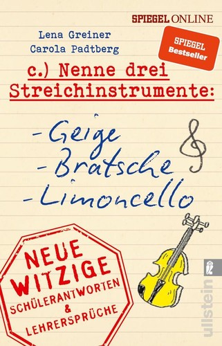 Nenne drei streichinstrumente - drei,