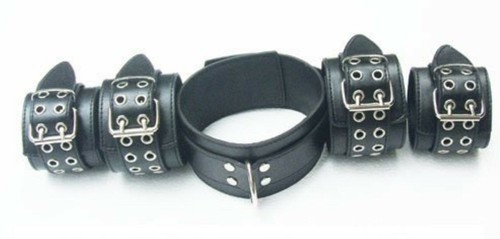 Bdsm bondage set leder - bdsm,