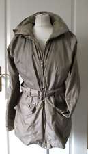 parka kapuze Trenchcoat gold beige changierend  CANDA M 40