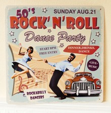 Metallschild Blechschild