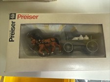 Preiser Figuren H0 Bauernwagen