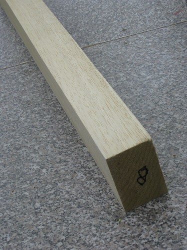 Balsaholz bohle 1050x100x65mm - balsaholz,