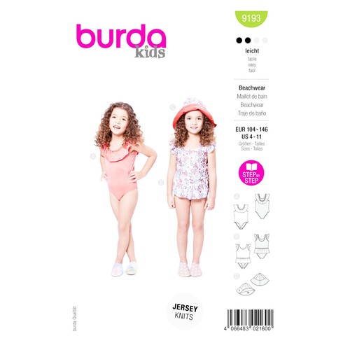 Burda kids schnittmuster - burda, nr
