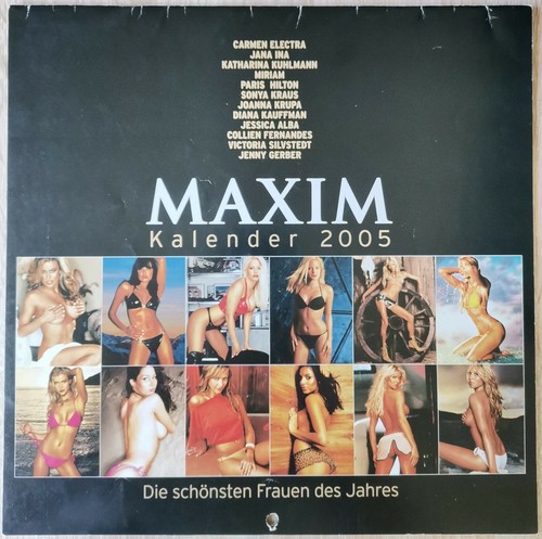 Maxim kalender 2005 - maxim,