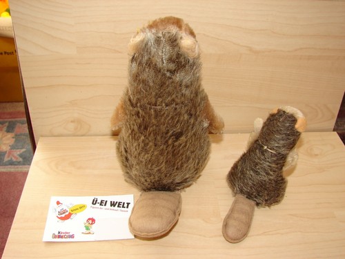 Steiff biber 18cm und 10 - -,