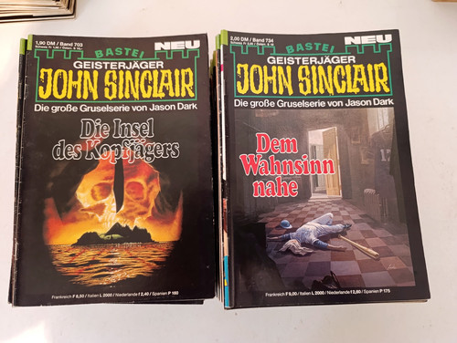 John sinclair romanhefte - 50,