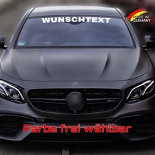Autoaufkleber WUNSCHTEXT