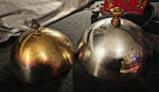 SELTEN RAR GEBRÜDER HEPP PFORZHEIM SERVIERHAUBEN SERVIERGLOCKEN 