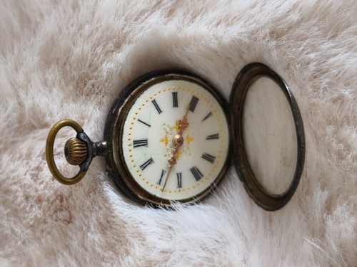 Antike damen taschenuhr - damen,