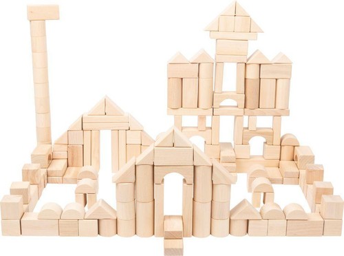 Holzbausteine natur 200er pack - natur, 200er-pack