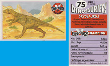 Sammelkarte Dinosaurier Dino Tausch Nr. 75 Dryosaurus