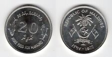 MALEDIVEN   20 Rufiyaa 1977
