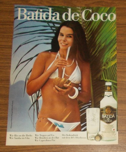 Seltene werbung batida coco - batida,