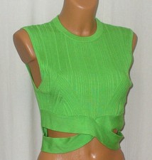 Amisu * Damen Shirt * Gr. L * strahlendes grün * bauchfrei