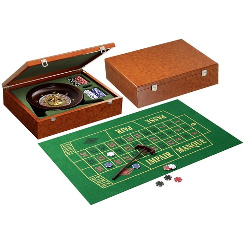 Roulette set metallrad design - roulette-set,