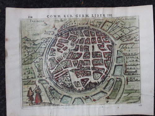 Freiberg kolorierter - freiberg, (2)