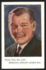 Ansichtskarte Reklame für