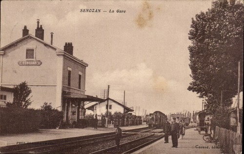 Senozan gare cornué - gare,