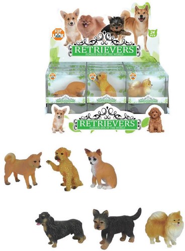 Tierfiguren set hunde - tierfiguren-set, 6-tlg