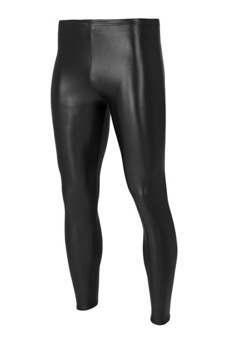 Herren wetlook leggings - herren,