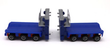 2 x herpa 1 : 87 LKW`s Trailer Zubehör für Ladegut mit Geländer f.H0 #V4