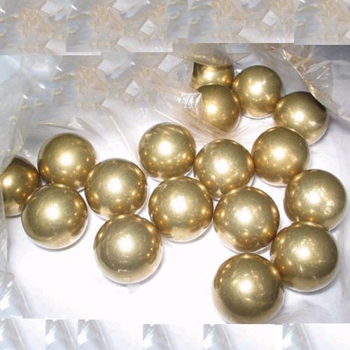 Solide messing kugeln - messing, kupfer