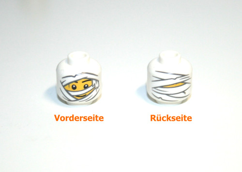 Lego kopf zweiseitig - 1x,
